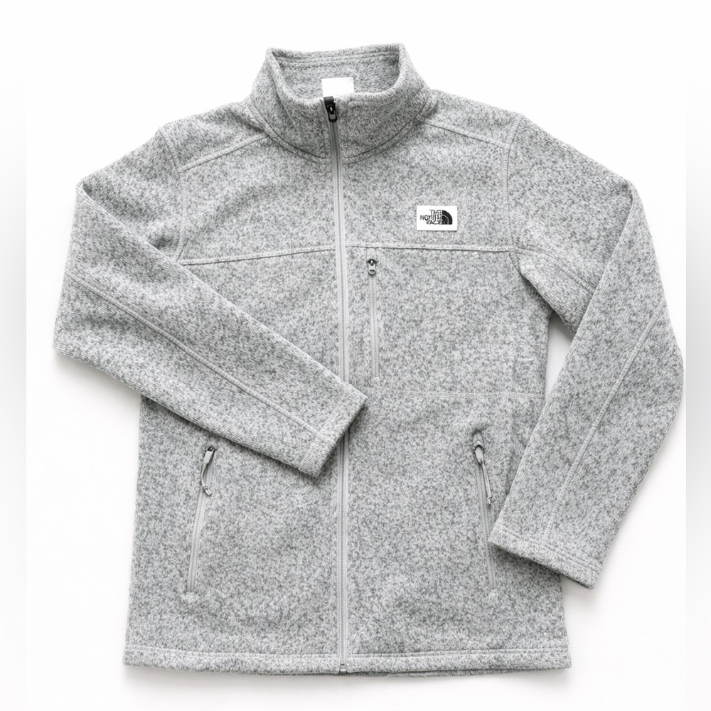The North Face Women’s Full Zip Fleece Jacket Gray Size S